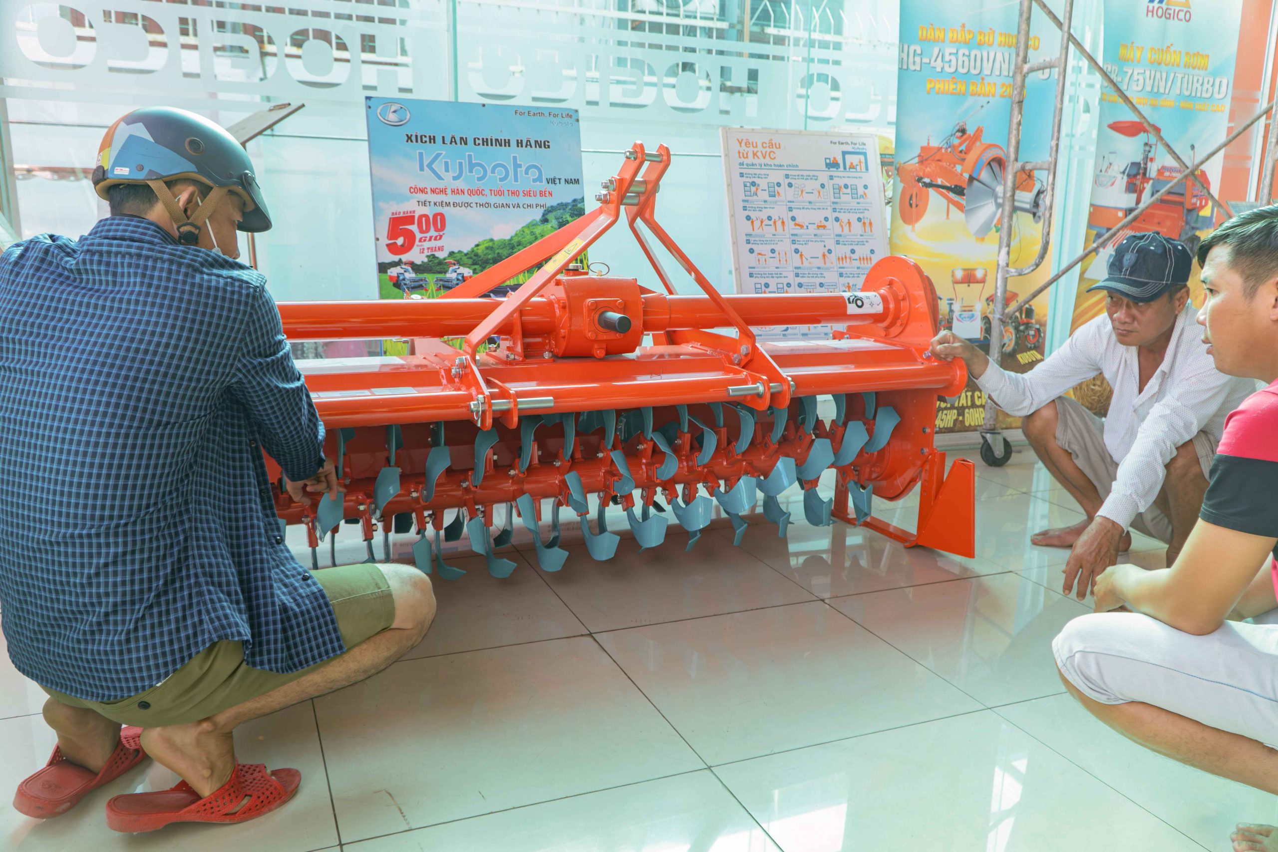 Dàn Xới Đất Khô Hiện Đại1