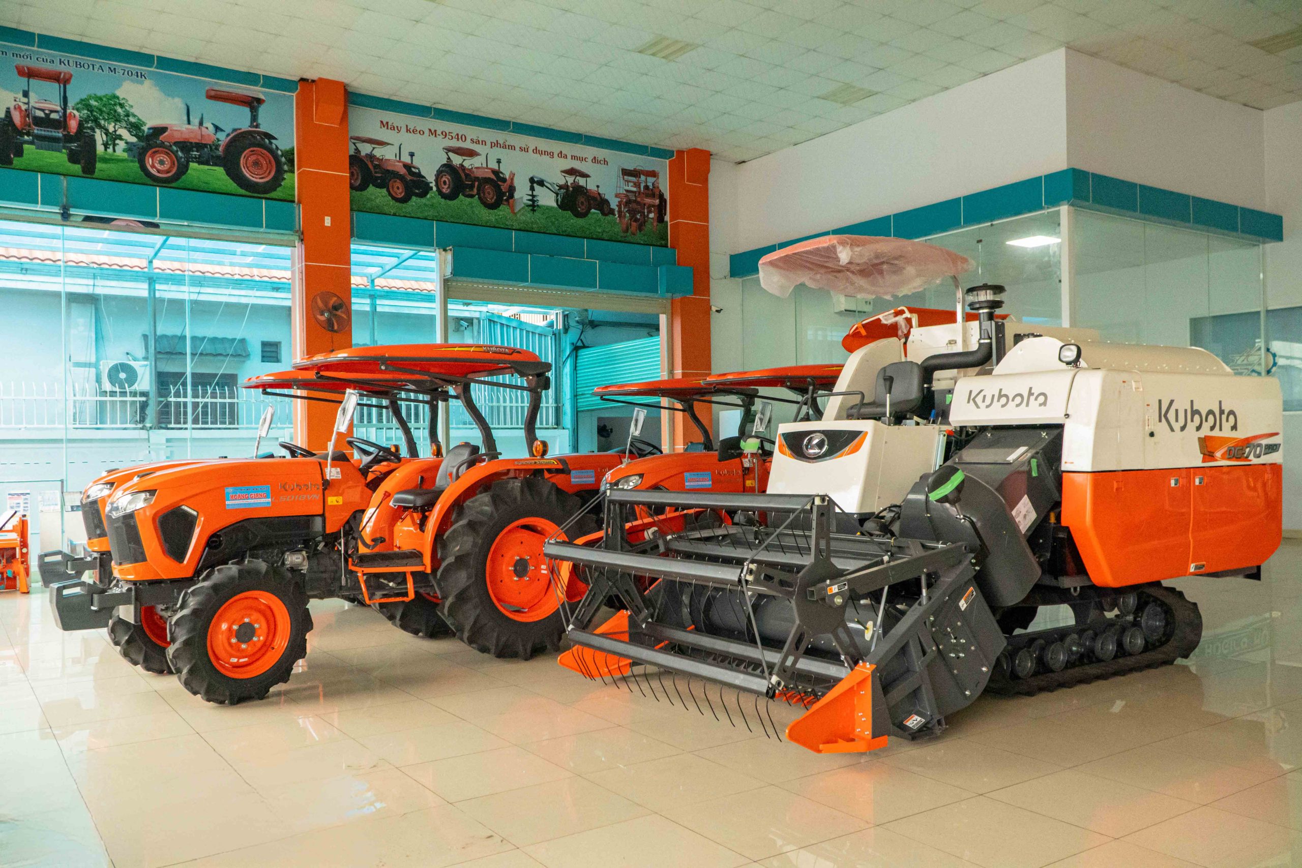 máy móc nông nghiệp hiện đại