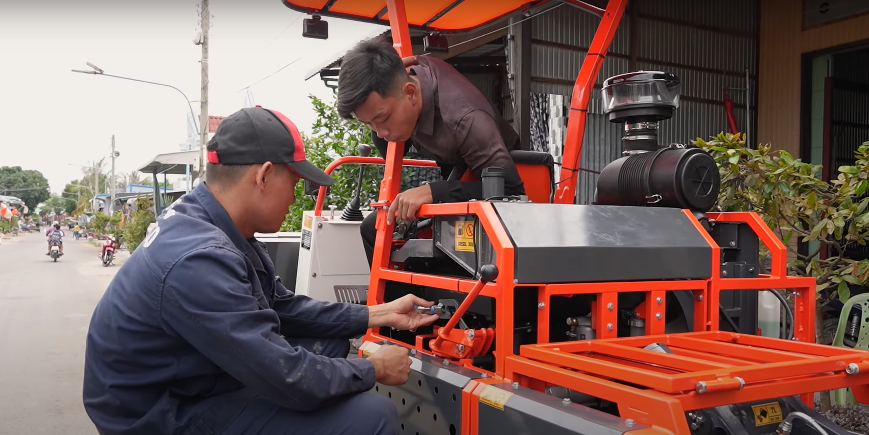  vận hành máy nông nghiệp an toàn