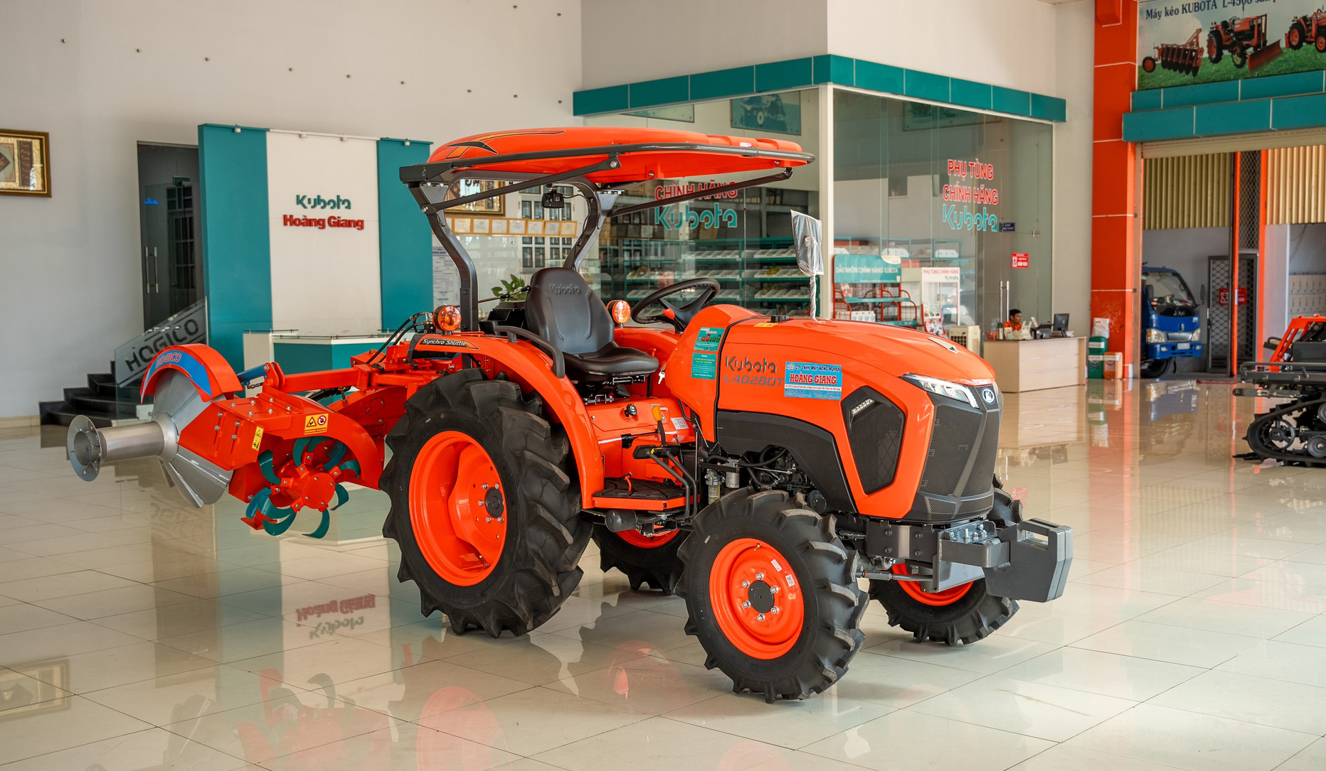 máy cầy kubota l4028